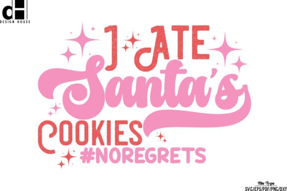 Christmas Santa’s Cookies SVG PNG: A Crafty Graphic Delight