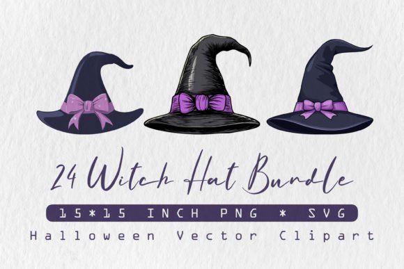 Halloween Witch Hat SVG Vector Bundle Review