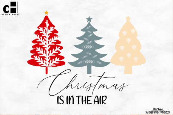 Hand Drawn Christmas Tree SVG PNG for Graphics and Crafts