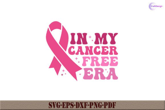 In My Cancer Free Era Retro Shirt SVG for Crafts & Graphics