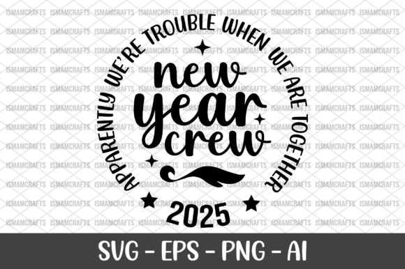 New Year Crew SVG: A Versatile Graphics Asset for Crafts and More