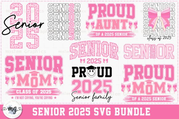 Senior 2025 SVG Bundle: A Perfect Graphics Addition for Crafts